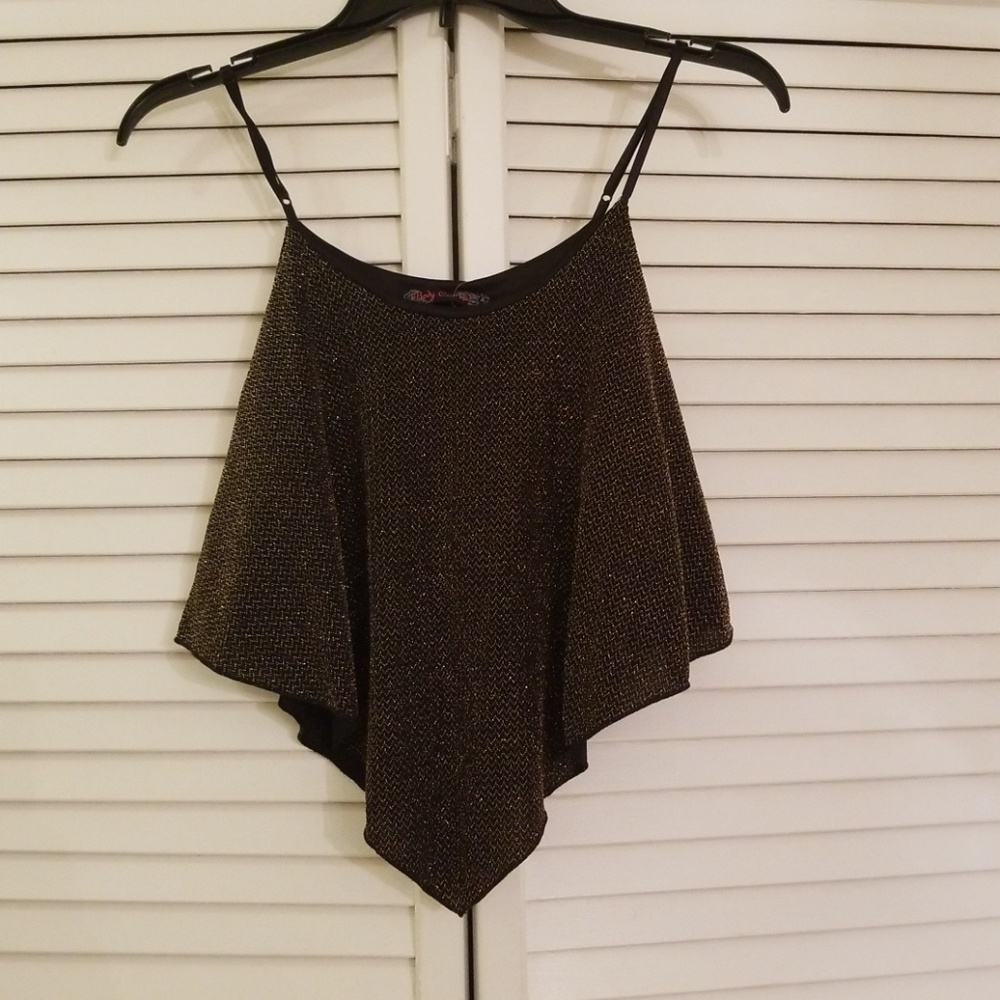 Glitter crop top